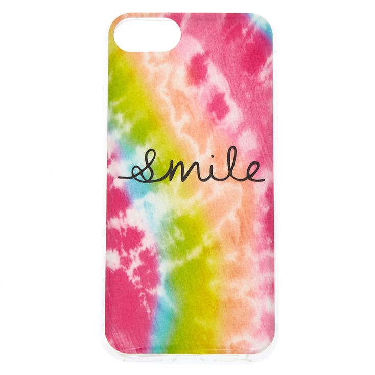 Smile Tie Dye Phone Case Fits Iphone 6 7 8 Claire S Us