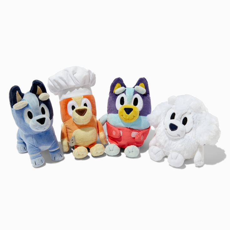 Assortiment de peluches Bluey &amp; Friends - Les mod&egrave;les peuvent varier,