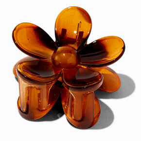 Tortoiseshell Flower Medium Hair Claw,