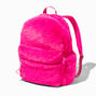 Pink Furry Mini Backpack,