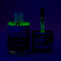 Galaxy Glow Vegan Glow in The Dark Nail Polish - Black &amp; White,