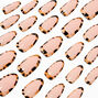 Cheetah Perimeter Stiletto Vegan Faux Nail Set - 24 Pack,
