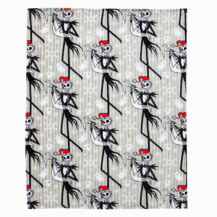 The Nightmare Before Christmas&trade; Ghostly Holiday Silk Touch Throw Blanket,