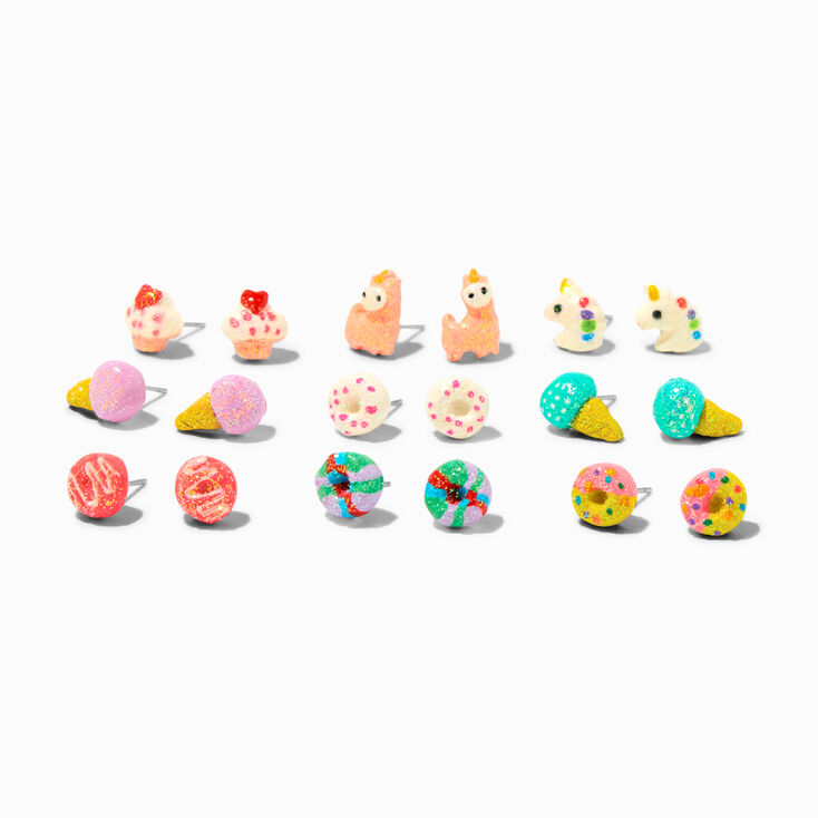 Super Sweetness Stud Earrings - 9 Pack,