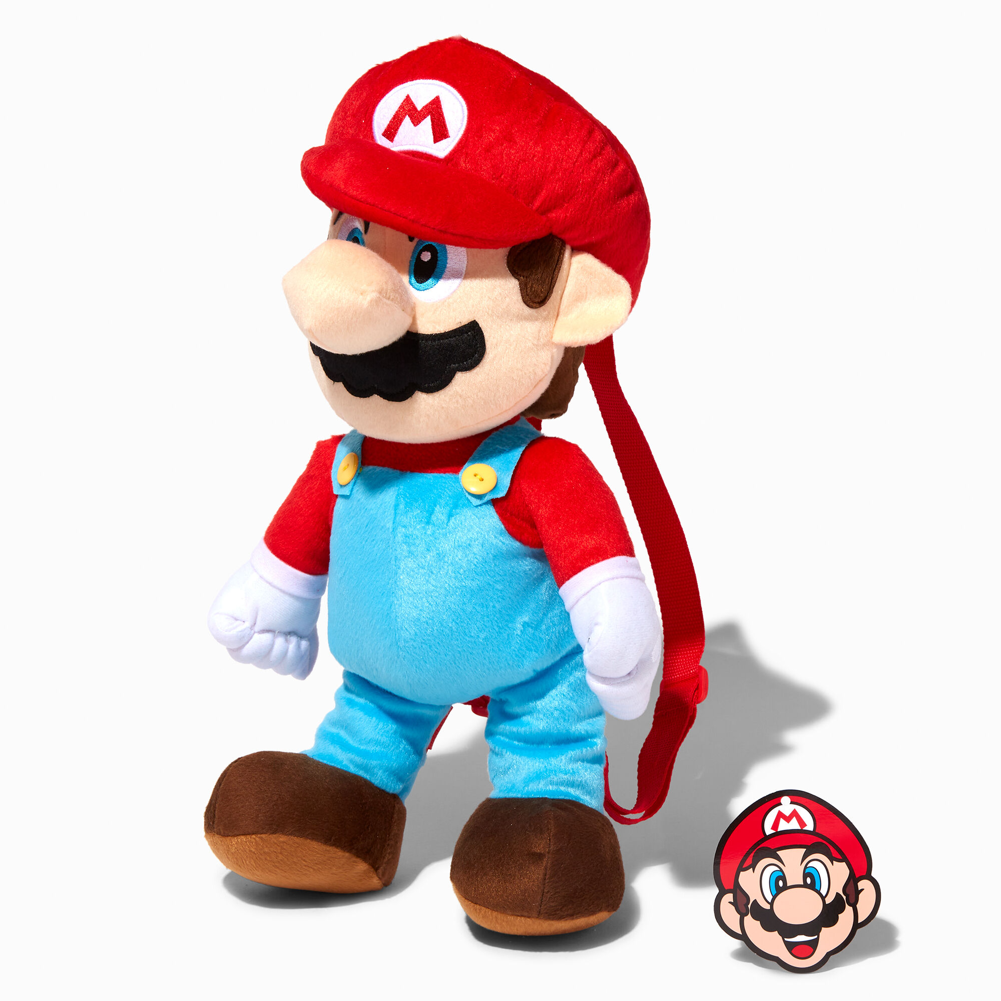 claires.com | Super Mario™ Plush Toy Backpack