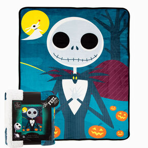 The Nightmare Before Christmas&trade; Night Stroll Silk Touch Sherpa Blanket &#40;ds&#41;,