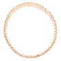 Rose Gold Rhinestone Stretch Bracelet,