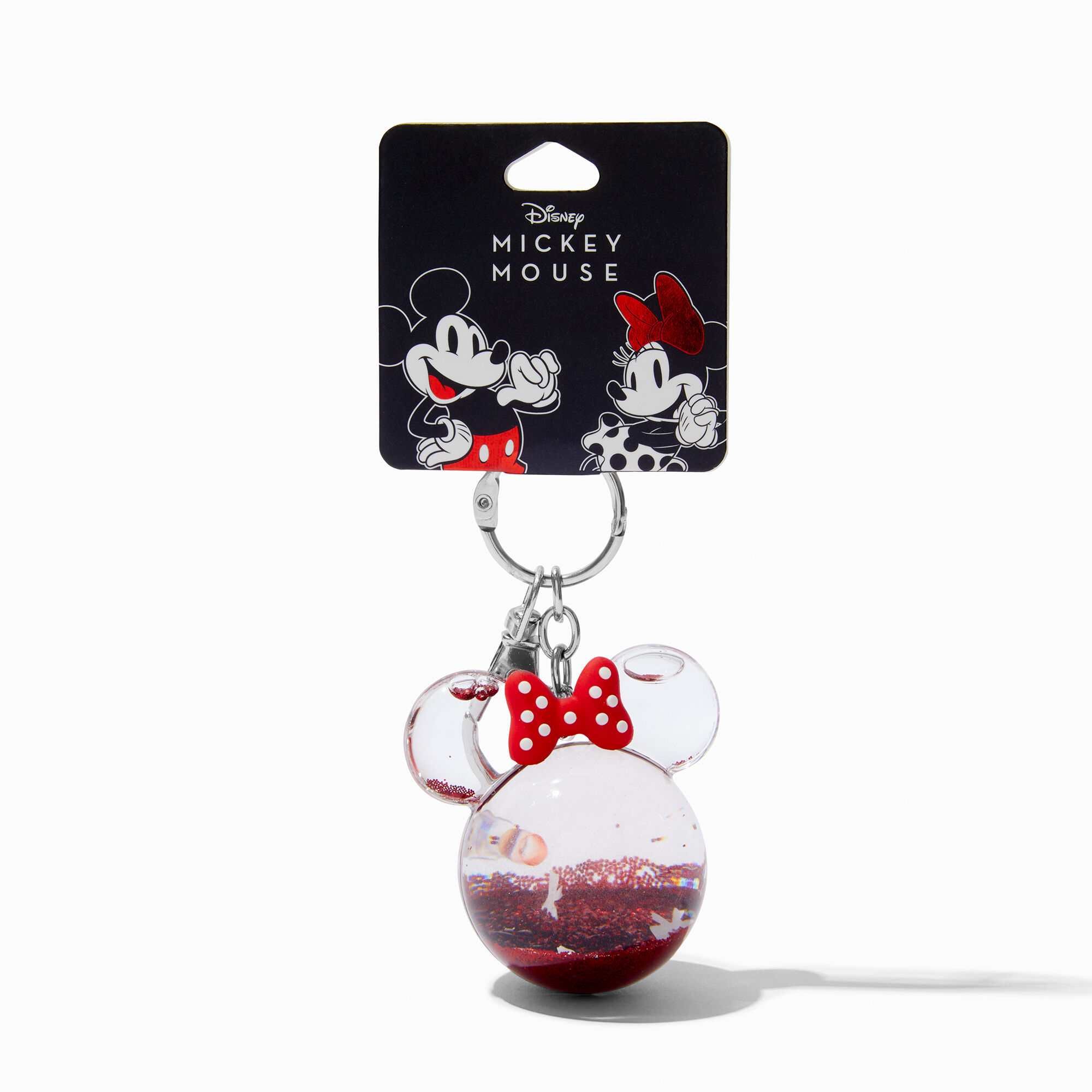 View Claires Disney Minnie Mouse WaterFilled Keyring information