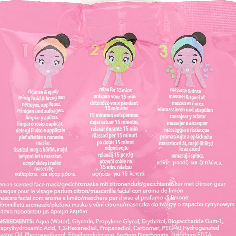 Cupcake Face Mask - Pink,