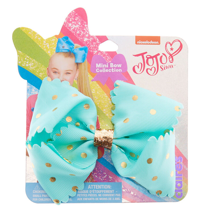 JoJo Siwa&trade; Sweet Spot Mini Hair Bow - Mint,