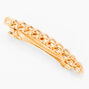 Gold Chain Hair Barrette,