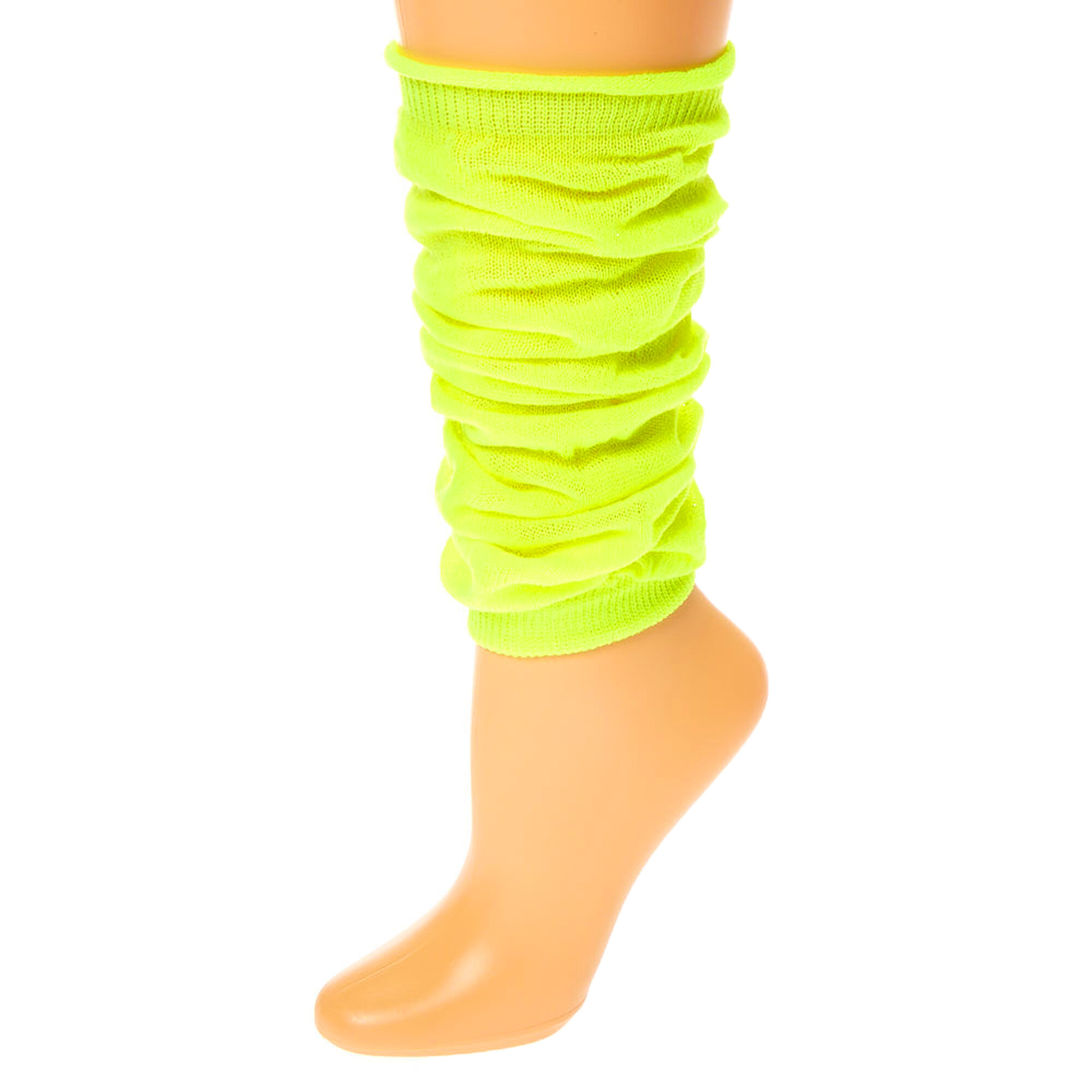 Neon Leg Warmers - Yellow