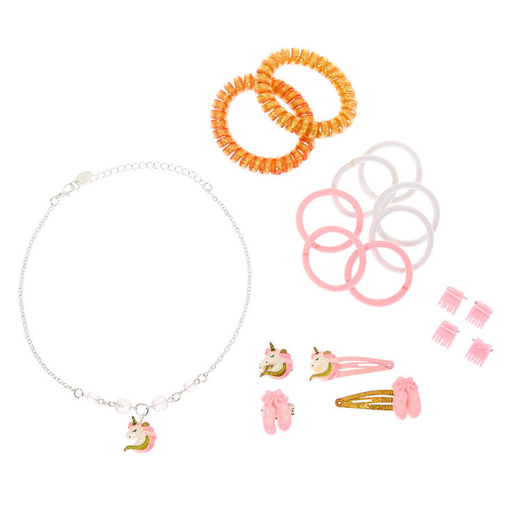 Claire&#39;s Club Unicorn Accessory Set - Pink,