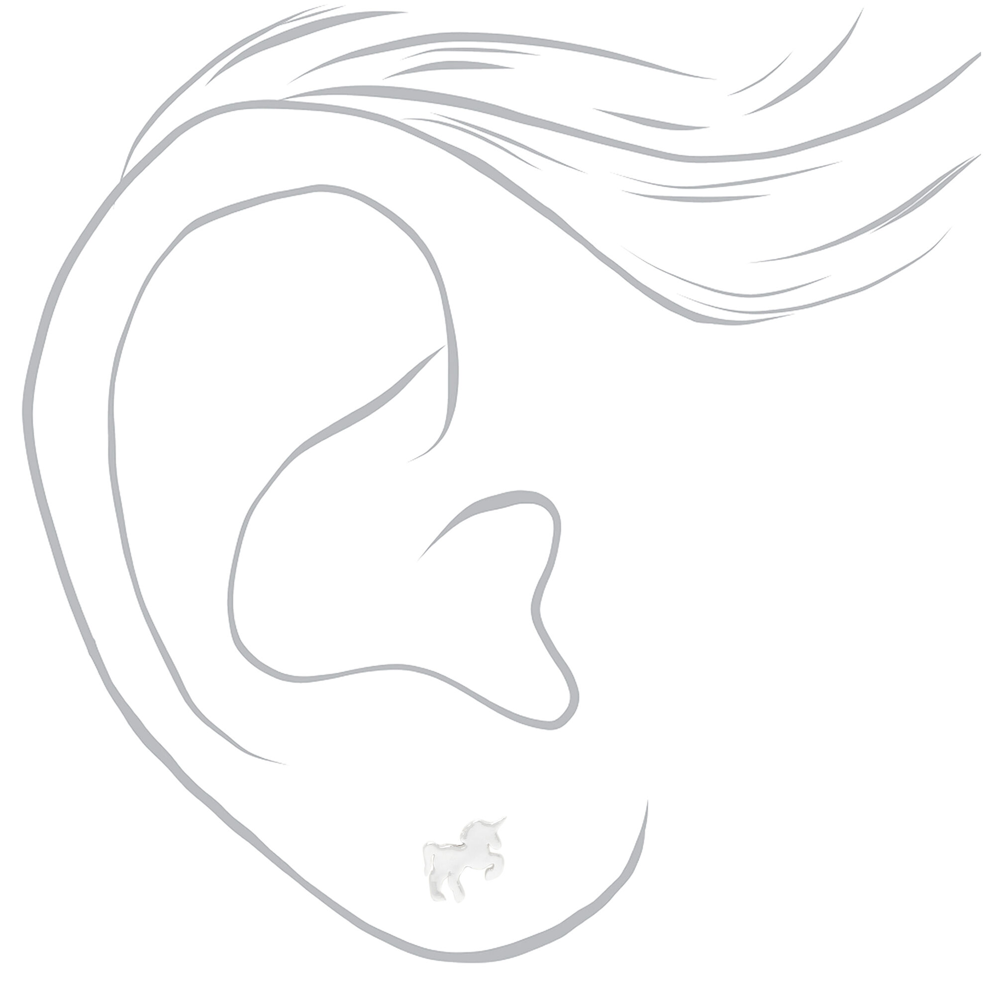 prouds sterling silver earrings