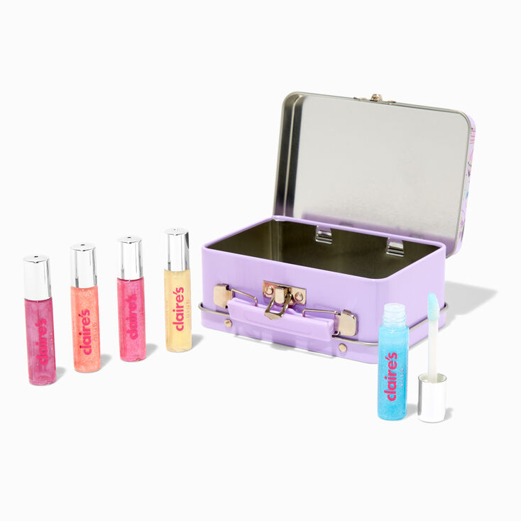 Purple Lip Gloss Keychain Bundle