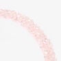 Faceted Bead Headband - Pink,