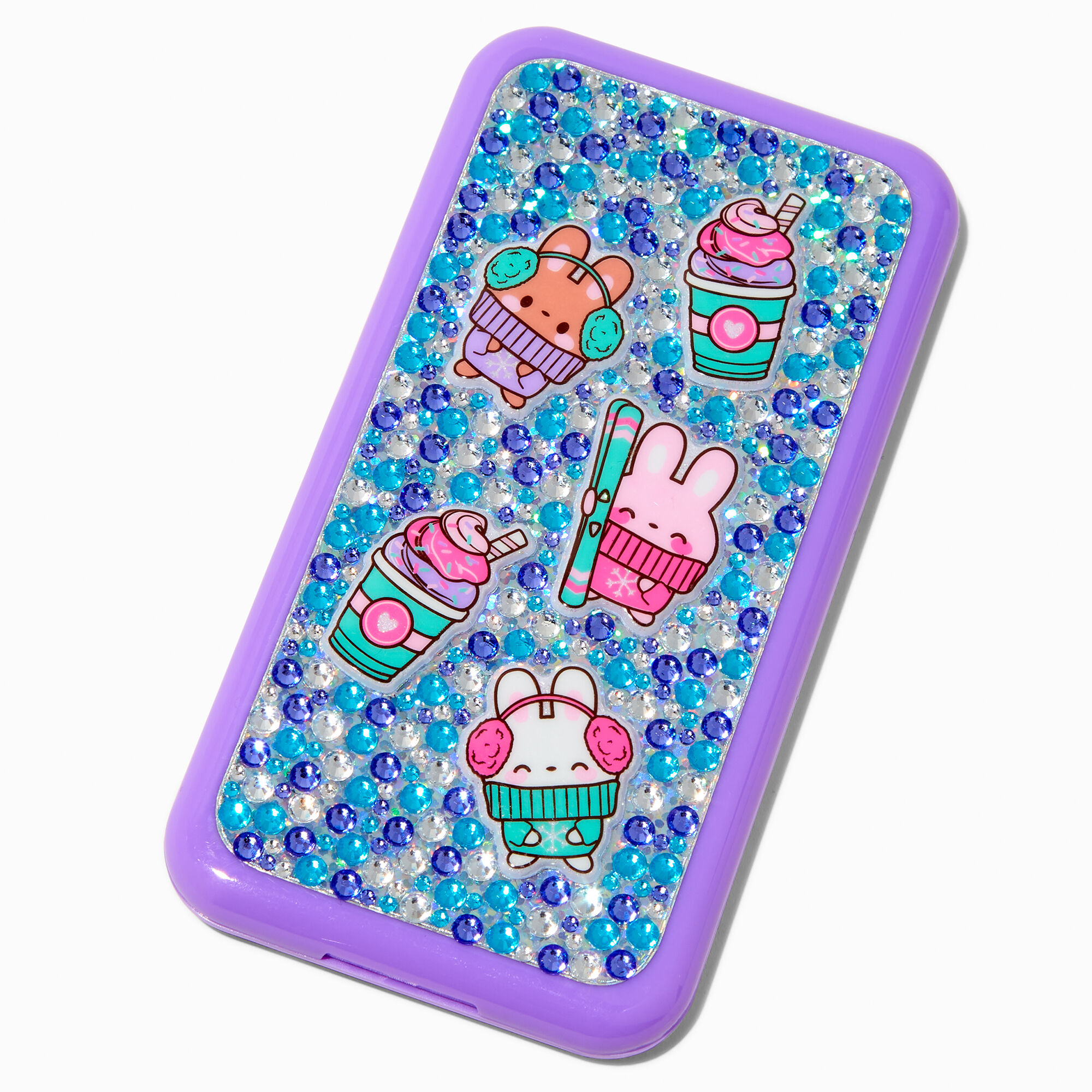View Claires Snow Bunny Bling Cellphone Makeup Palette information