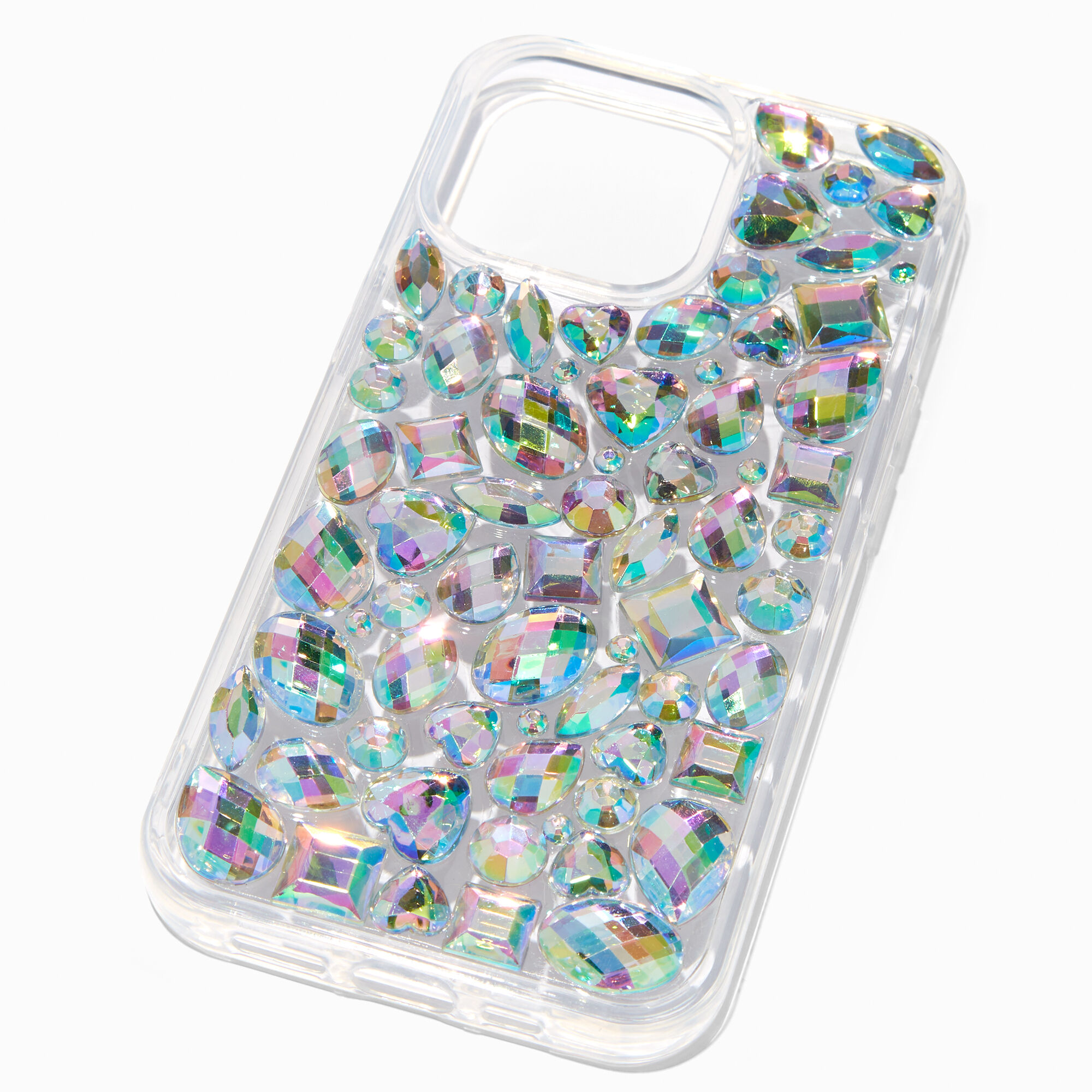 Holographic Gemstone Protective Phone Case - Fits iPhone® 13/13 Pro,
