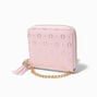 Golden Initial Chain-Strap Wallet - O,