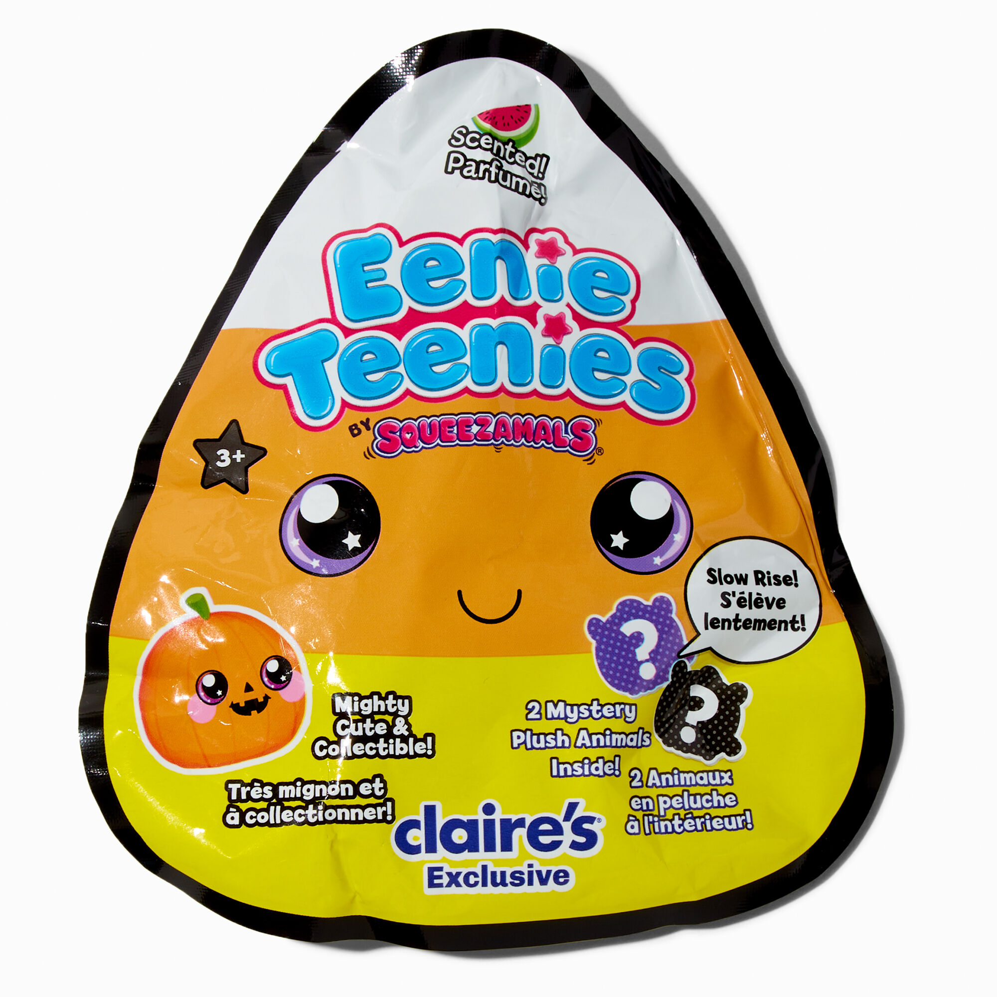 View Claires Squeezamals Eenie Teenies Scented Mystery Plush Candy Corn Blind Bag Styles Vary information