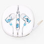 Blue Butterfly Silicone Earbuds,