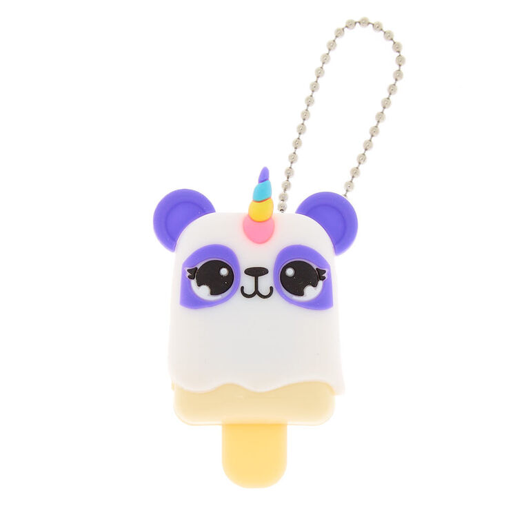 Claire's Gloss Pucker Pops de Charlie le panda parfum cookie