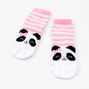 Claire&#39;s Club Cozy Pink Panda Ankle Socks,
