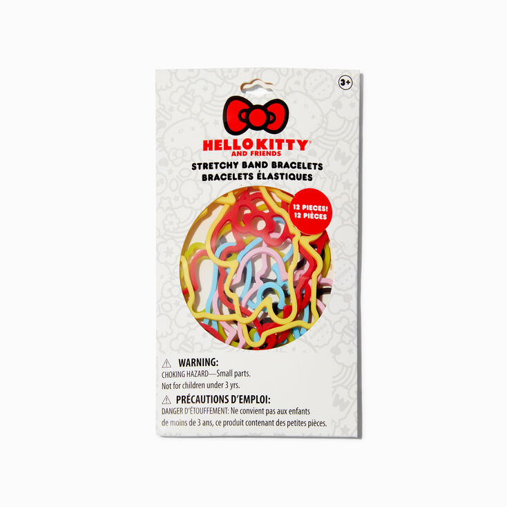 Hello Kitty&reg; And Friends Stretchy Band Bracelets &ndash; 12 Pack,