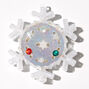Claire&#39;s Club Traditional Holiday Snowflake Box Rings - 7 Pack,