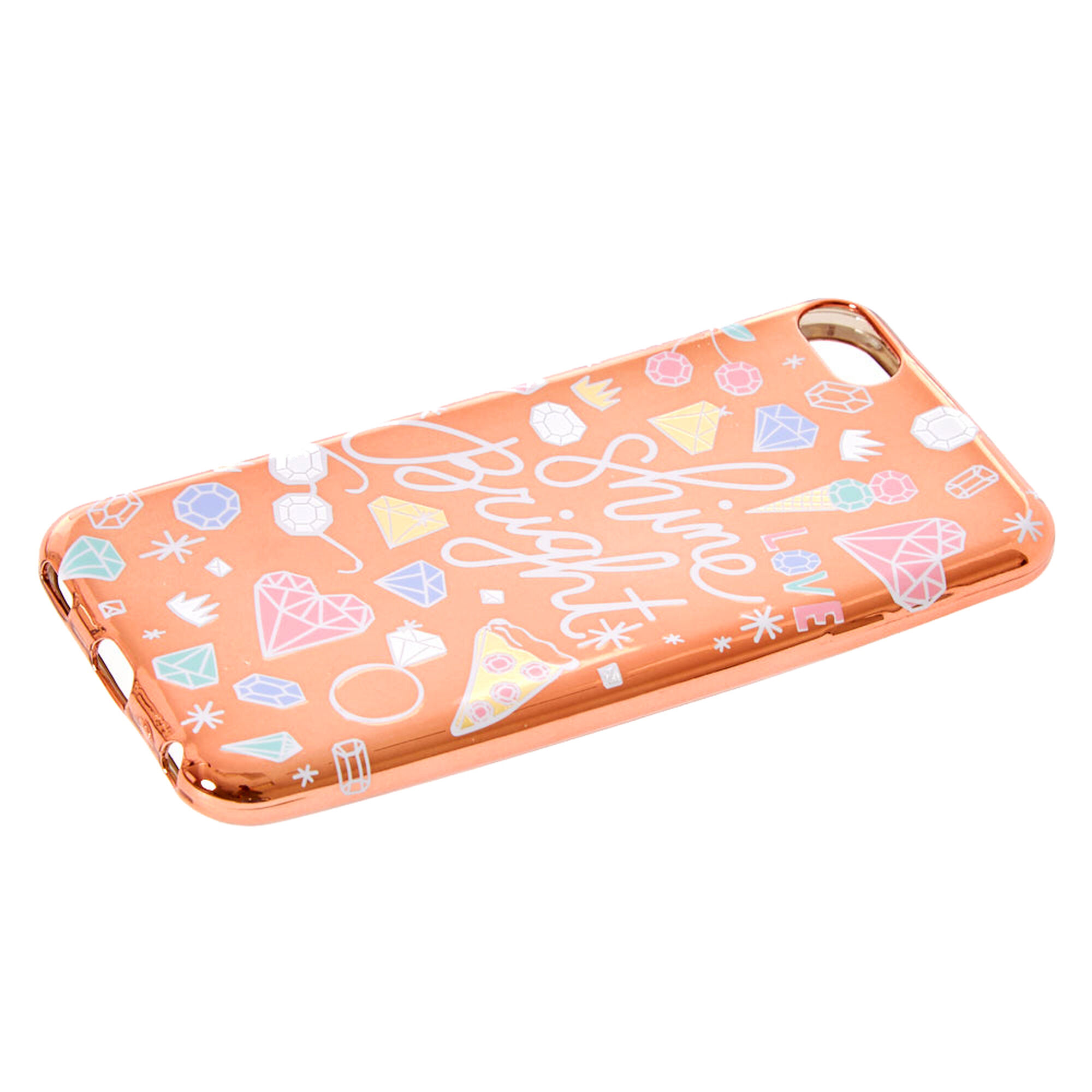 Rose Gold Shine Bright iPod Case - Fits iPod Touch | Claire's