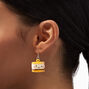 S&#39;mores Squish 1&quot; Drop Earrings,