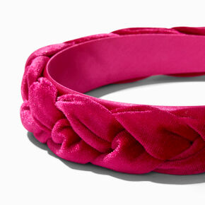 Pink Braided Headband,