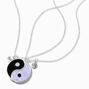 Best Friends Yin Yang UV Colour-Changing Pendant Necklaces - 2 Pack,