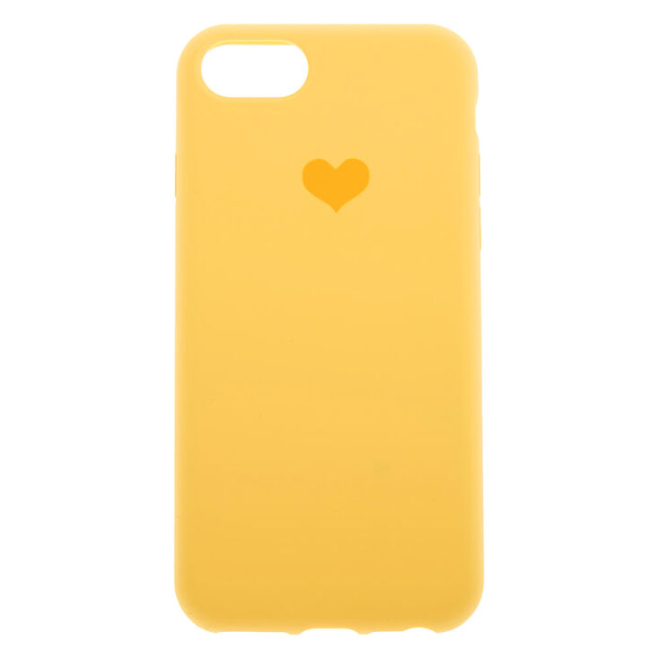 Mustard Heart Phone Case - Fits iPhone&reg; 6/7/8/SE,