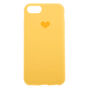 Mustard Heart Phone Case - Fits iPhone&reg; 6/7/8/SE,