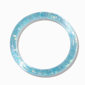 Claire&#39;s Club Blue Water-Filled Bangle Bracelet,