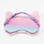 Initial Cat Sleeping Mask - Pink, L,