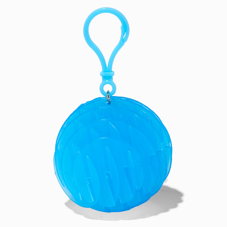 Blue Orbiflex Fidget Toy Keychain,