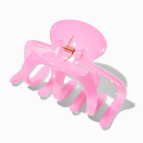 Pink Jelly Spider Hair Claw,