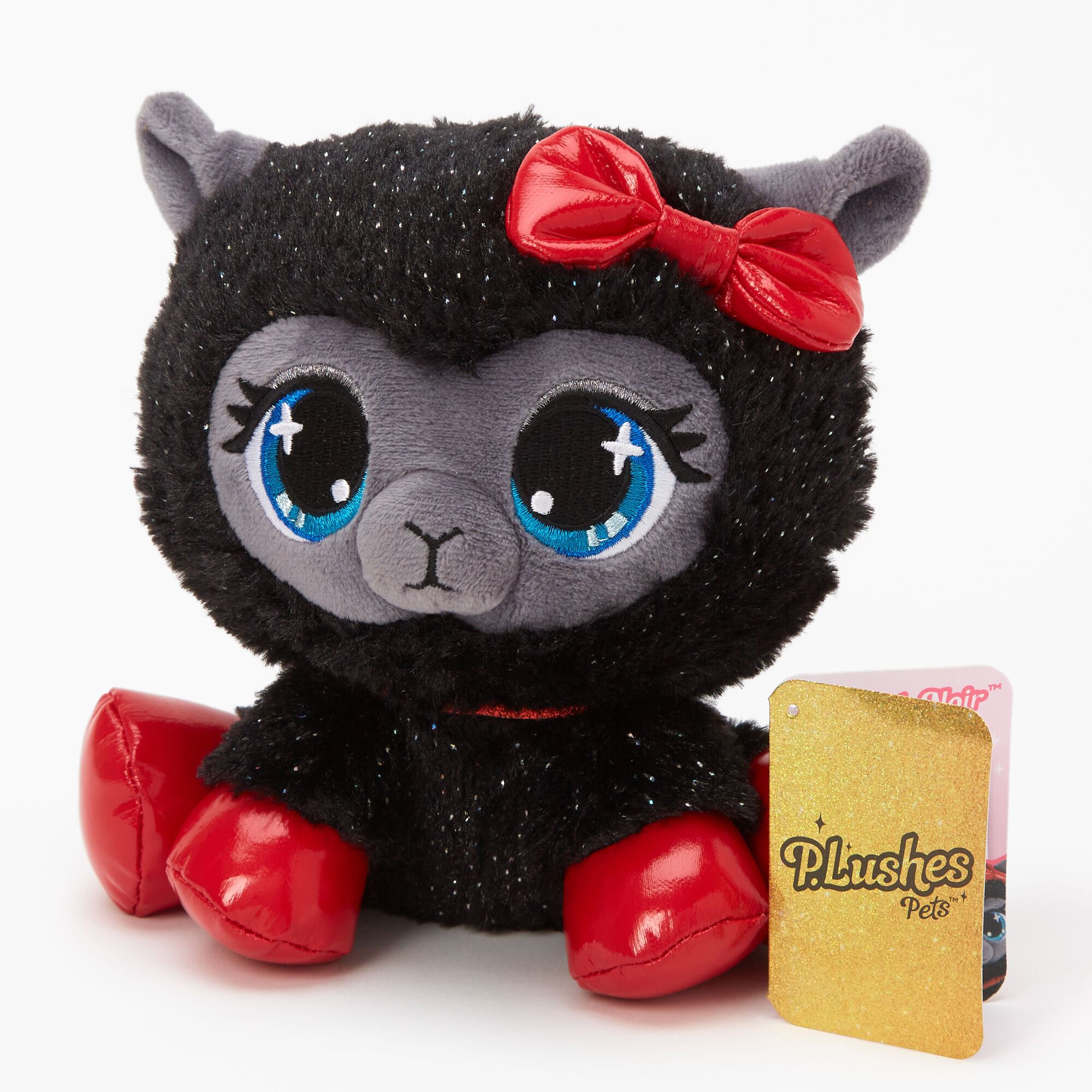 Claire's Peluche Bah Bah Noir Vague 1 P.Lushes Pets™