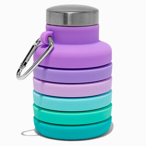Collapsible Pastel Ombr&eacute; Water Bottle,
