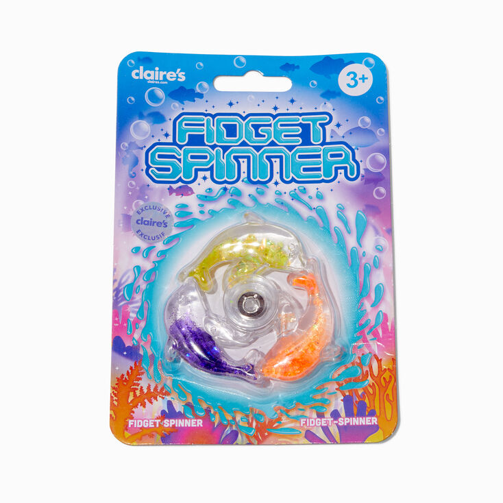 Pochette surprise jouet fidget spinner dauphin en exclusivit&eacute; chez Claire&rsquo;s - Les mod&egrave;les peuvent varier,