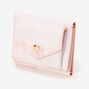 Pink Marble Trifold Wallet,