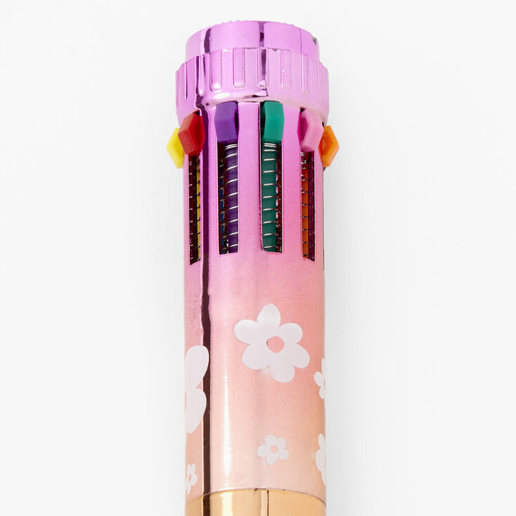 Rainbow Ombre Multi Color Ink Pen,