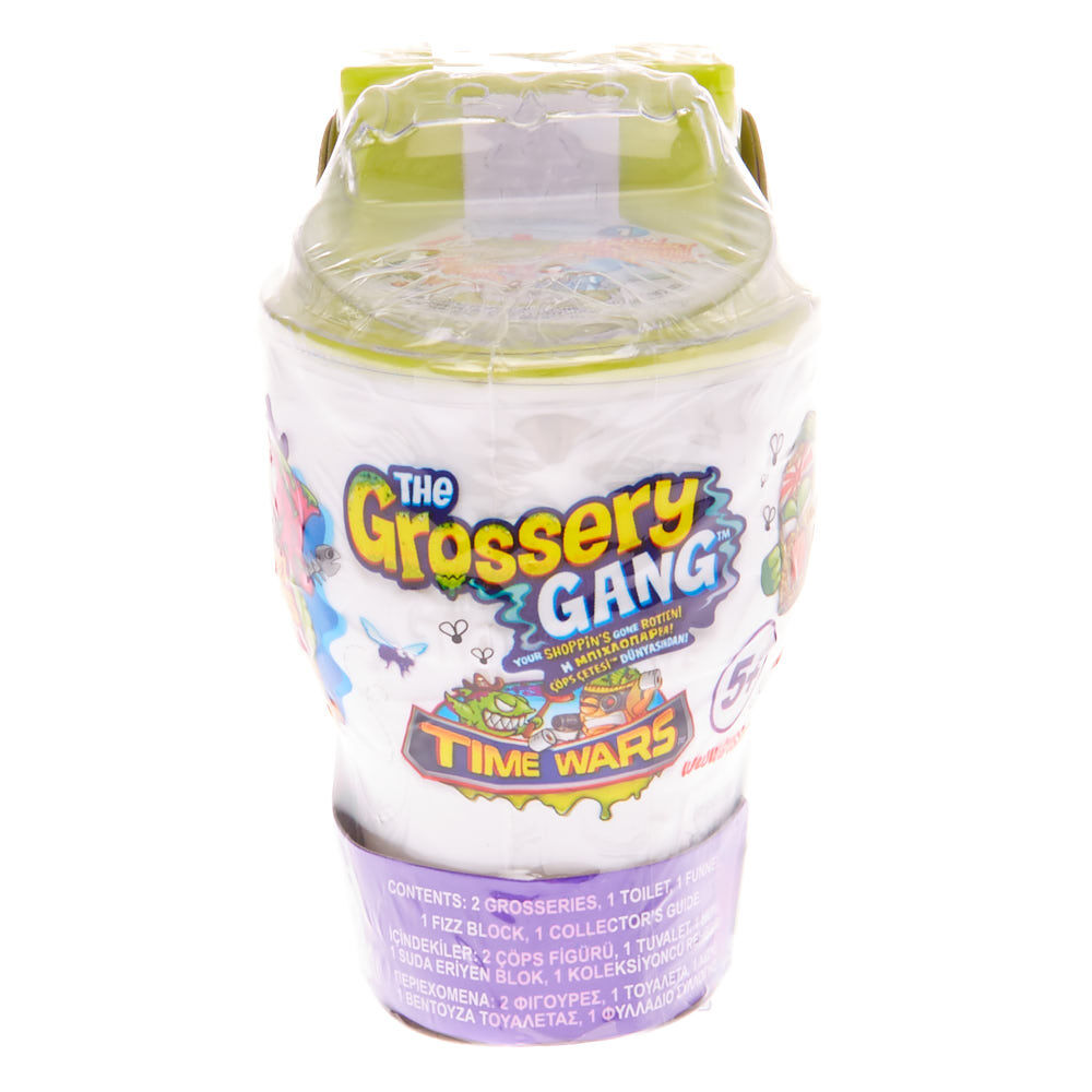 Grossery Gang Time Wars Toilet Surprise Pack- Various Colours,