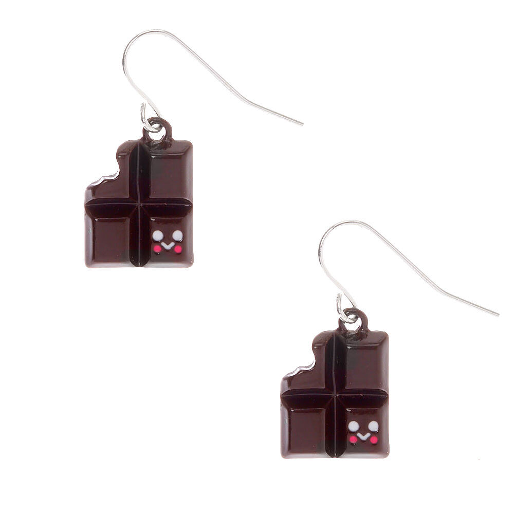 Chocolate bar outlet earrings