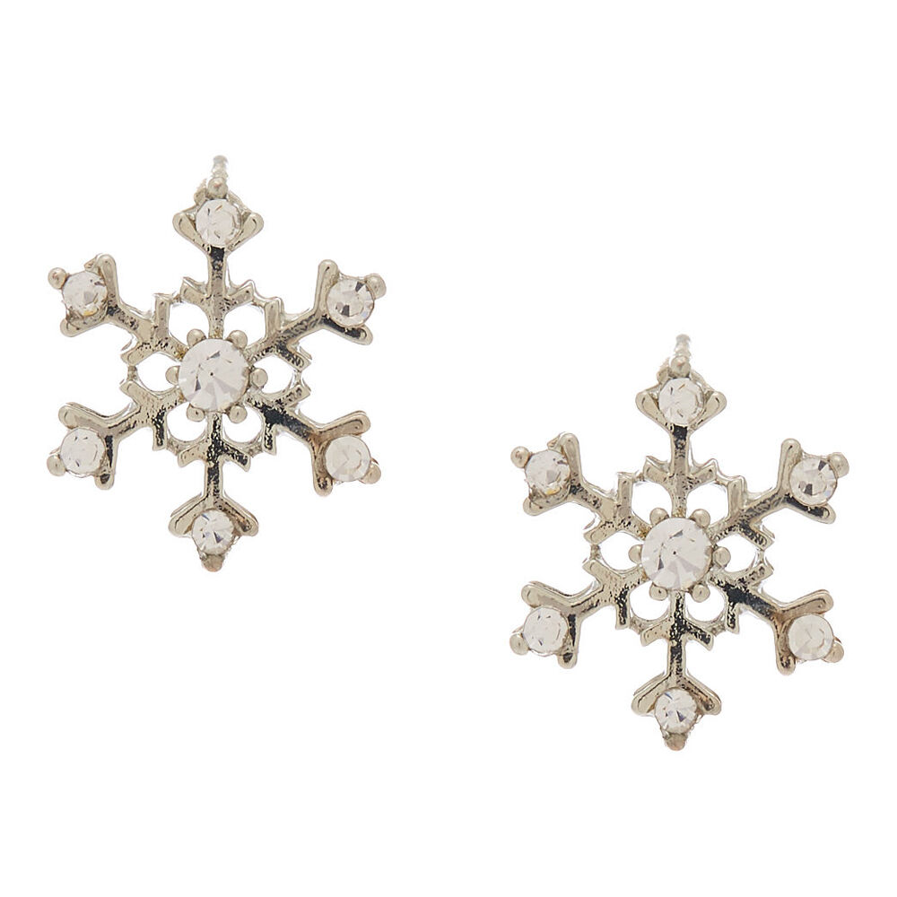 Claire's snowflake sales earrings