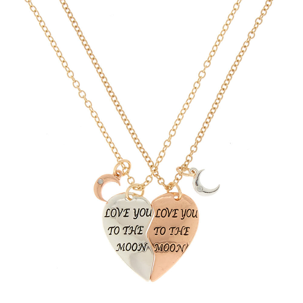 Sun and moon friendship necklace claire's outlet