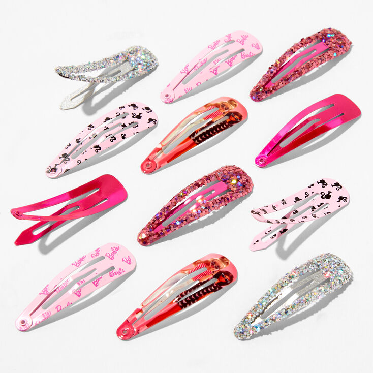 Barbie&trade; Snap Hair Clips - 12 Pack,