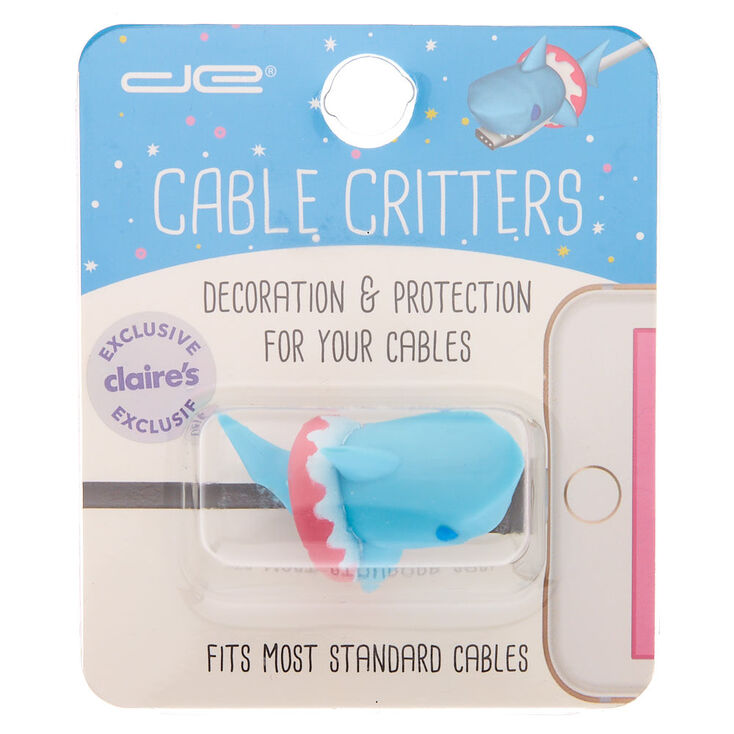 Shark Cable Critter - Blue,